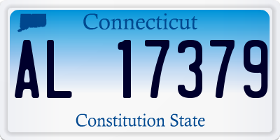 CT license plate AL17379