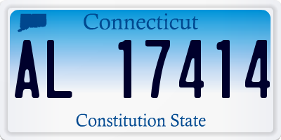 CT license plate AL17414