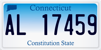 CT license plate AL17459
