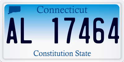 CT license plate AL17464