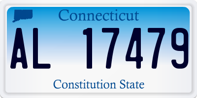 CT license plate AL17479