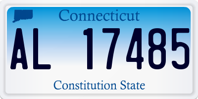 CT license plate AL17485