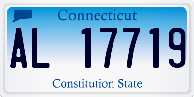 CT license plate AL17719