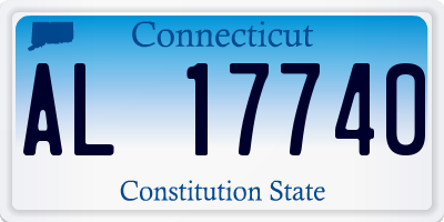 CT license plate AL17740