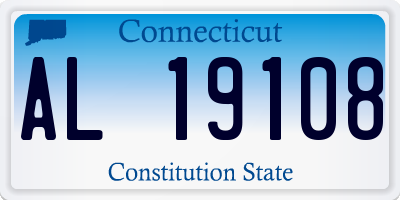 CT license plate AL19108