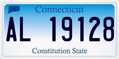 CT license plate AL19128