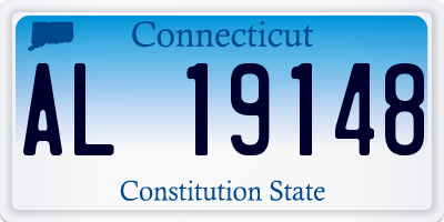CT license plate AL19148