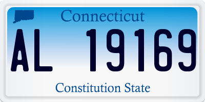 CT license plate AL19169