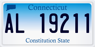 CT license plate AL19211
