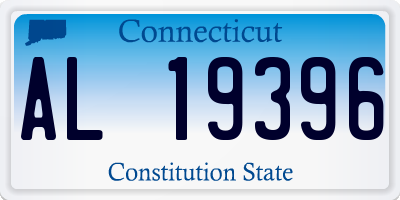 CT license plate AL19396