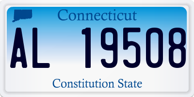 CT license plate AL19508