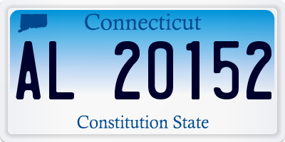 CT license plate AL20152