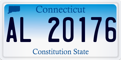 CT license plate AL20176