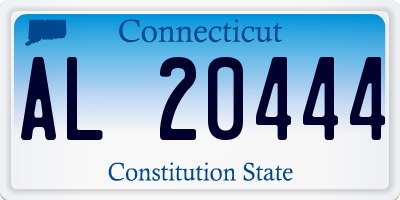CT license plate AL20444
