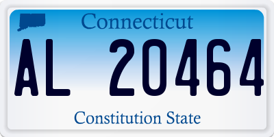 CT license plate AL20464