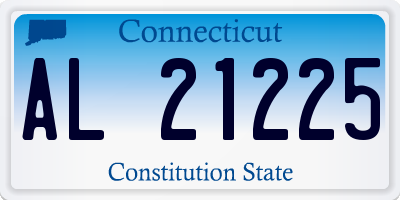 CT license plate AL21225