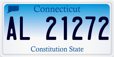 CT license plate AL21272