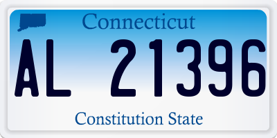 CT license plate AL21396