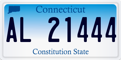 CT license plate AL21444