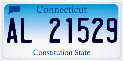 CT license plate AL21529