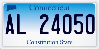 CT license plate AL24050