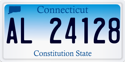 CT license plate AL24128