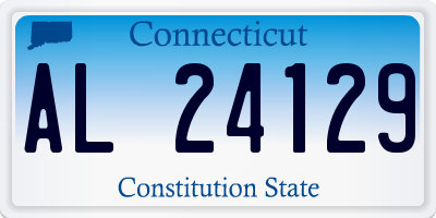 CT license plate AL24129