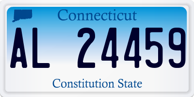 CT license plate AL24459
