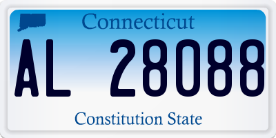 CT license plate AL28088