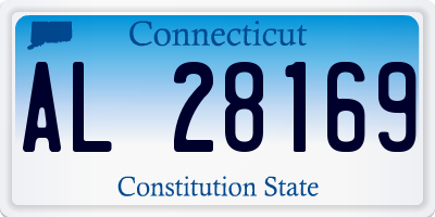 CT license plate AL28169