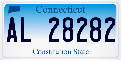 CT license plate AL28282