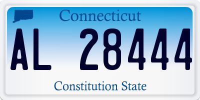 CT license plate AL28444