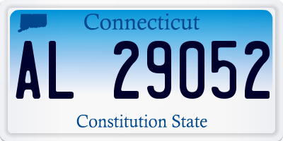 CT license plate AL29052