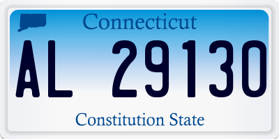 CT license plate AL29130
