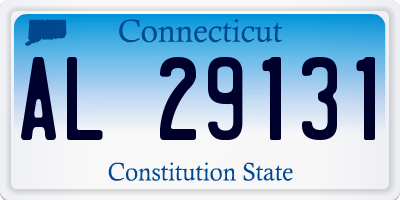 CT license plate AL29131
