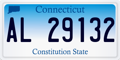 CT license plate AL29132