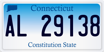 CT license plate AL29138