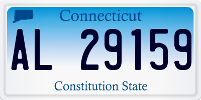 CT license plate AL29159