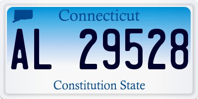 CT license plate AL29528
