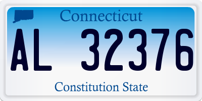 CT license plate AL32376