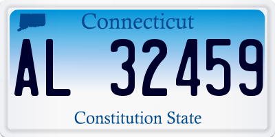 CT license plate AL32459