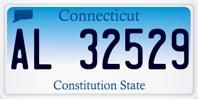 CT license plate AL32529
