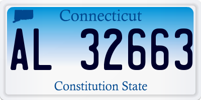 CT license plate AL32663