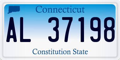 CT license plate AL37198