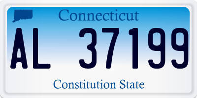 CT license plate AL37199