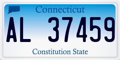 CT license plate AL37459