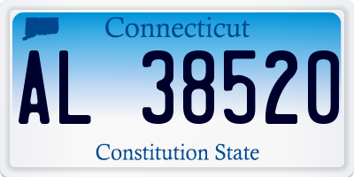 CT license plate AL38520