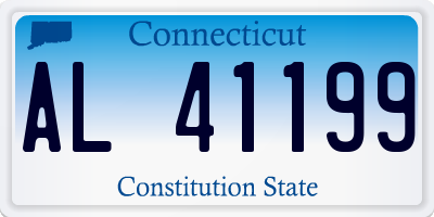 CT license plate AL41199