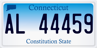 CT license plate AL44459