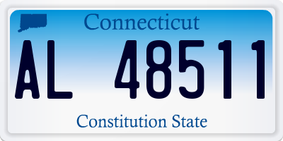 CT license plate AL48511